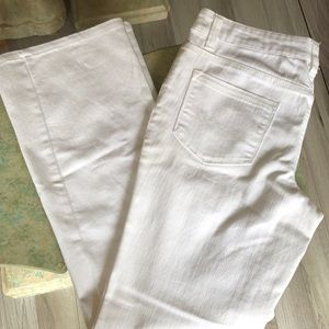 Faded Glory Bootcut White Denim Jeans Size 8